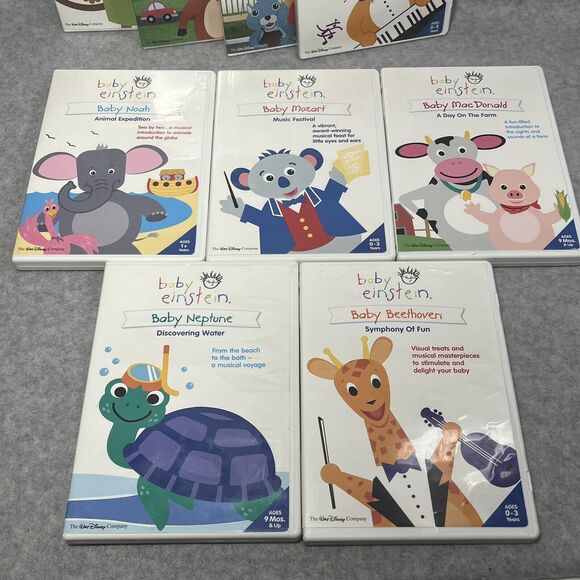 Baby Einstein DVD Disc Lot of 9 Collection Disney Educational - Picture 7 of 15